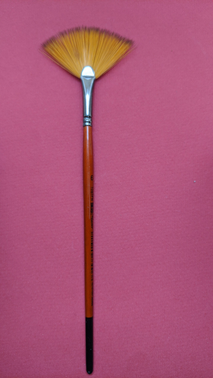 Купить Кисть синт. веерная 1097FN №6 Carrot Art Master, цена 68 грн — Prom.ua (ID1155742829)