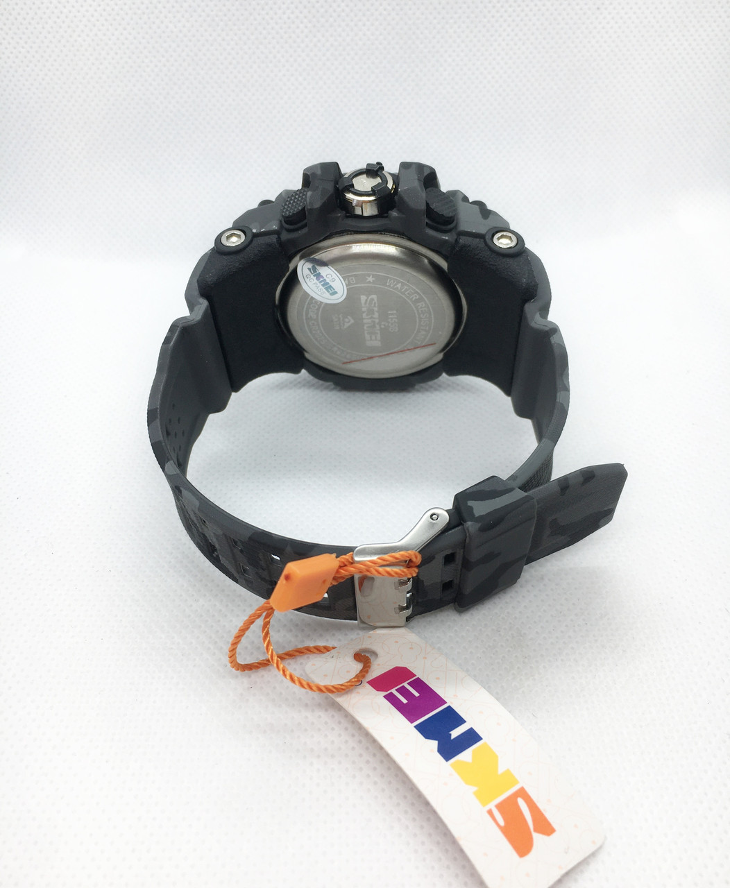 Часы мужские спортивные водостойкие SKMEI 1155B (Скмей), цвет камуфляжный ( код: IBW329SB ) - фото 5 - id-p1172749106