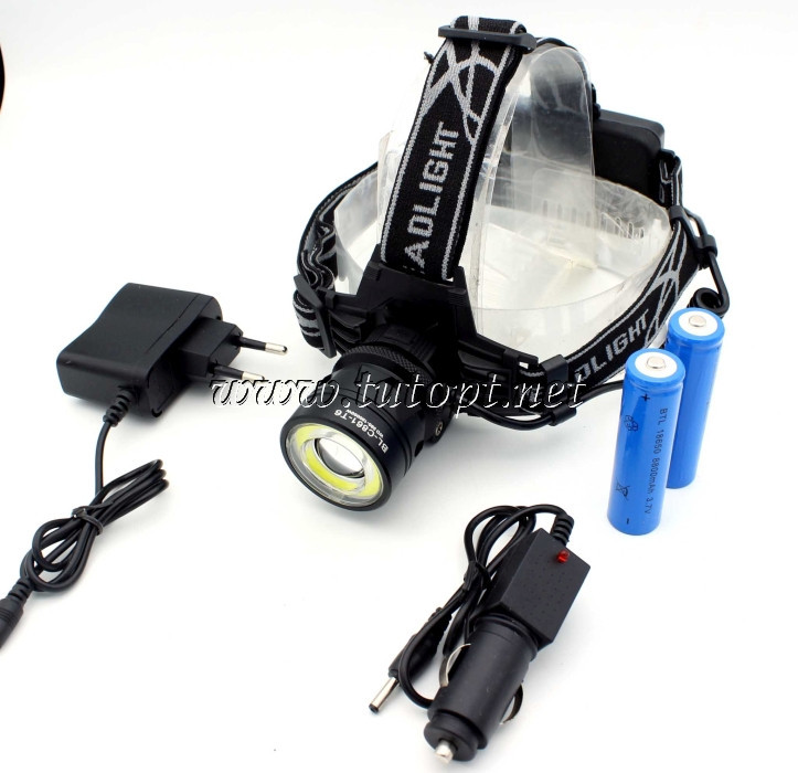 Ліхтар X-Balog WD360/ Акк.2*18650/ 1xT6+COB/ ЗУ мережа+авто/ Кріплення на голову