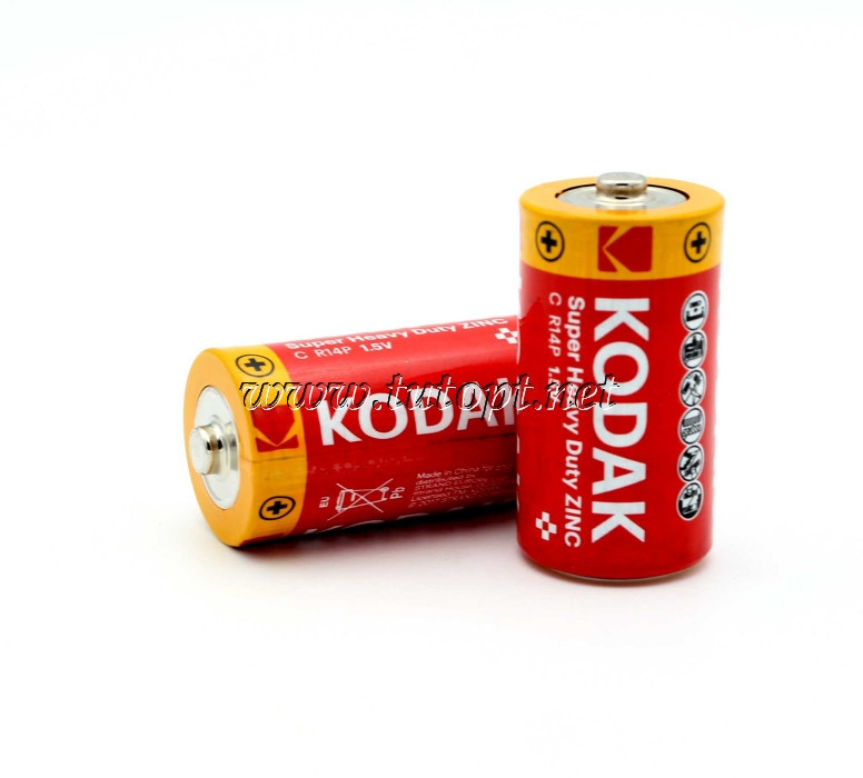 Батарейка KODAK R14P (C) / сольова