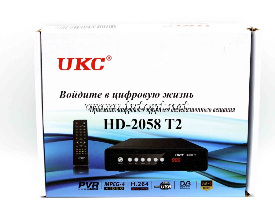 Цифровий Тюнер Т2 UKC HD2058