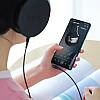 Кабель AUX Hoco UPA15 3.5 мм на 3.5 мм із мікрофоном Black, фото 4