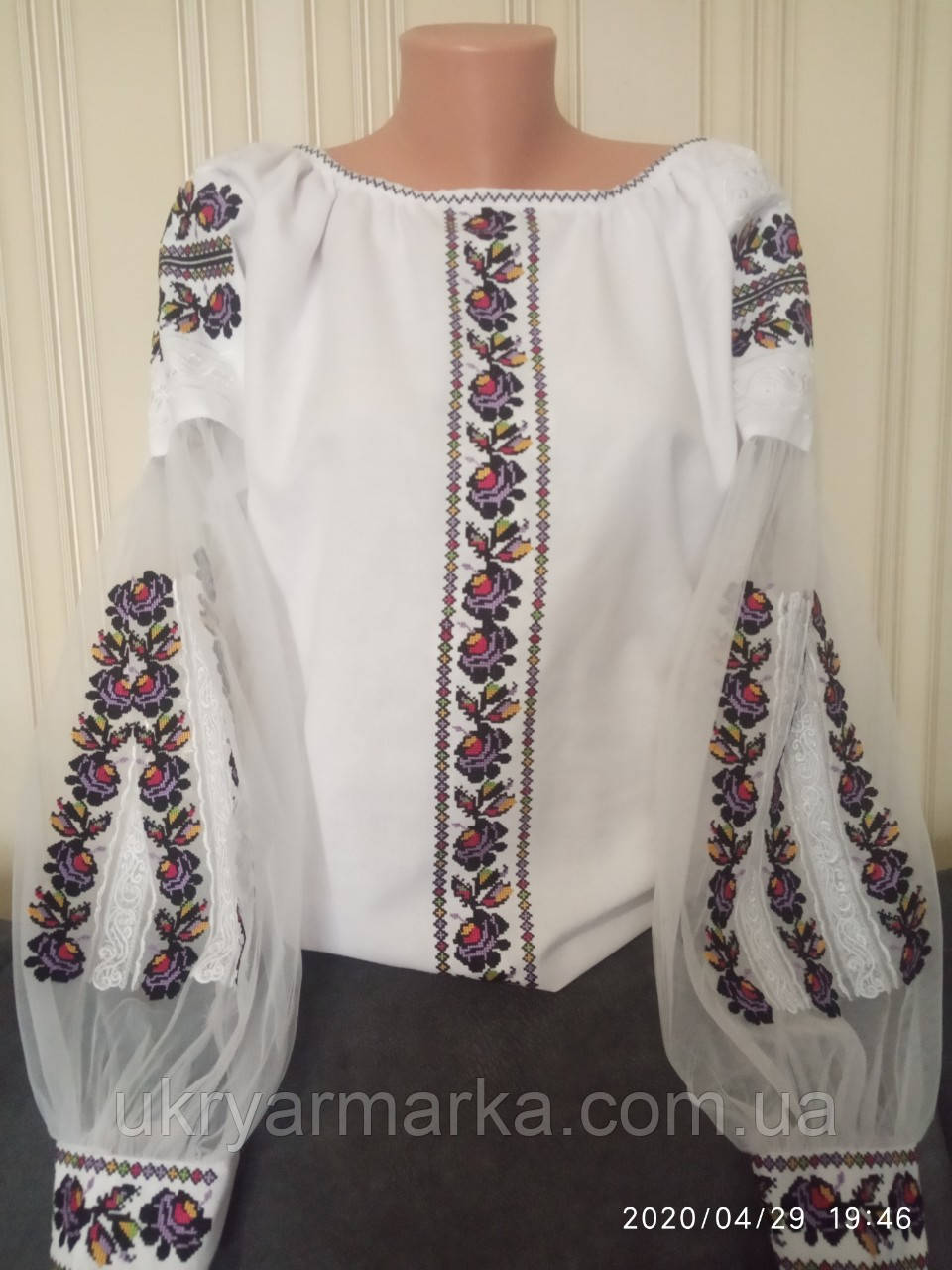 Вишита жіноча сорочка "Афродіта"
