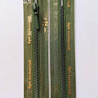 Блискавка фарбований метал нероз'ємна 4 OPTI Німеччина 15, 18, 20, 22, 40, 55 см різні кольори