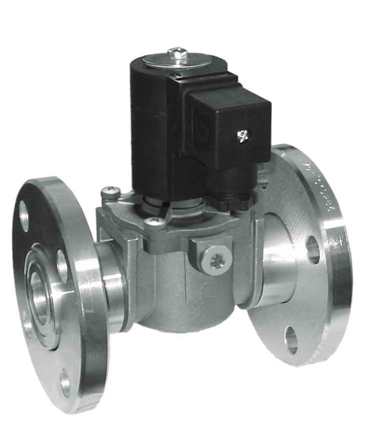 Електромагнітний клапан EV-3, DN25, P = 3 bar (MADAS), фланцевий, фото 1