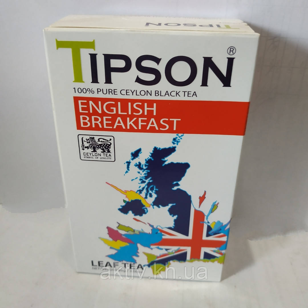 Чай чёрный ,,Tipson" English breakfast 85грамм