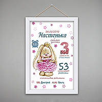 Детская метрика (Макет №1)