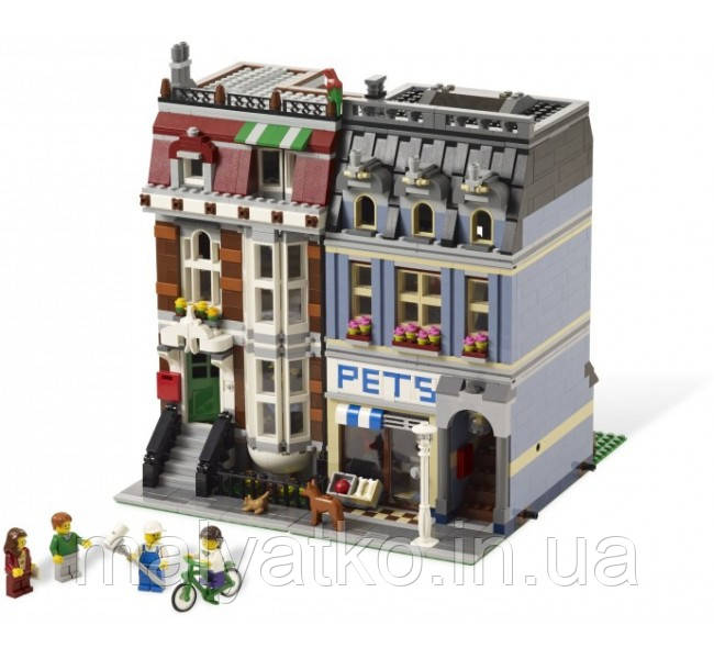 Lego Town Modular Houses 10218 Pet Shop