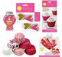 Набор для украшения капкейков Wilton Valentine´s Day Glitter Cupcake