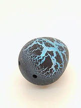 Яйце з динозавром Орбіз (з гідрогелю, розтушка) чорно-блакитне 4,5x6 см (40409), фото 3