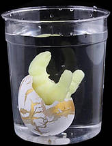 Яйце з динозавром Орбіз (з гідрогелю, растушка) чорно-салатова 4,5x6 см (40407), фото 3