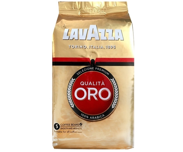 Кава Lavazza Qualita Oro в зернах 1000 г