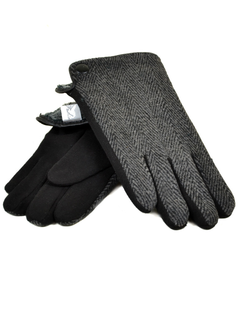 Купить Перчатка Мужская стрейч M3/17 мод5 black махра Распродажа, цена ...