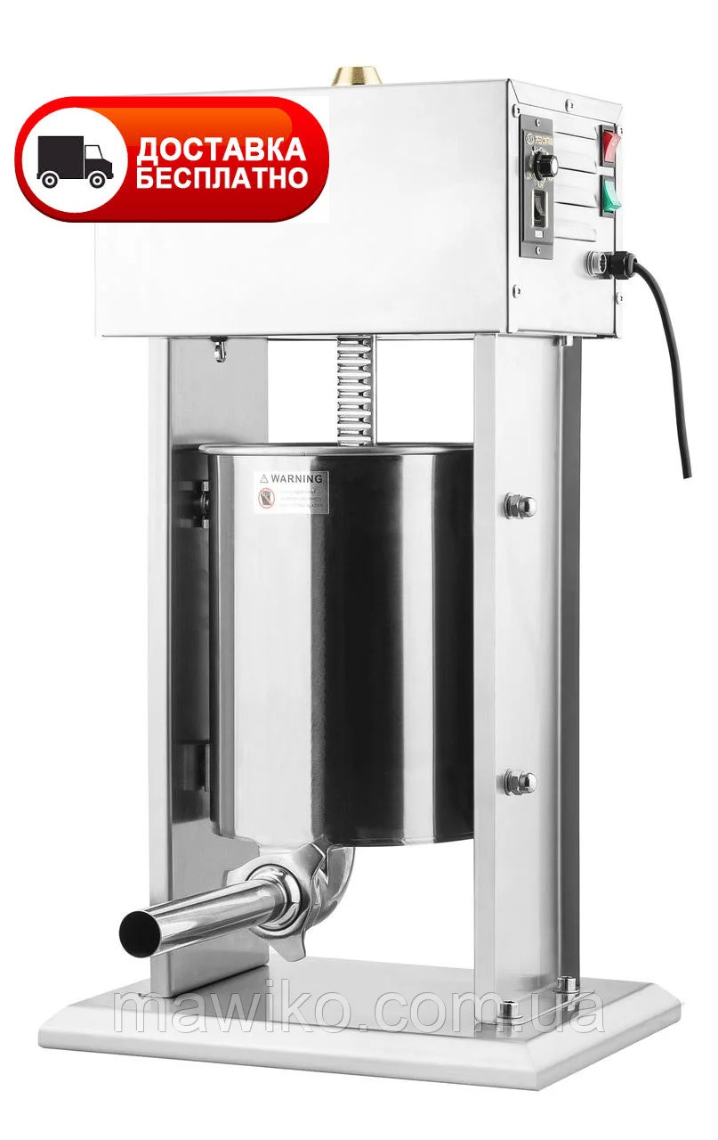 Наповнювач ковбасний вертикальний електричний GoodFood SF10VE, фото 1