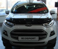 Дефлектор капота (Люкс!) мухобойка Ford EcoSport 2013-2017, SIM, SFOECO1312