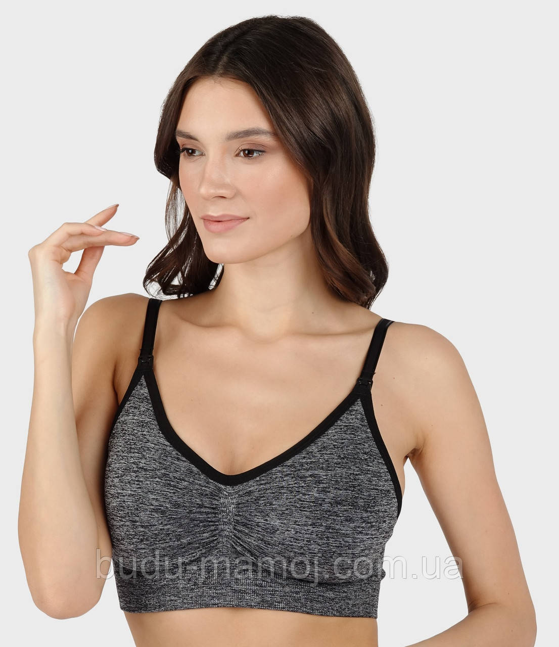 Бесшовный бюстгальтер топ для беременных и кормящих мам А В С D E ...