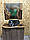 Стільниця з дерева Горіх та епоксидної смоли (без ніжок), фото 5