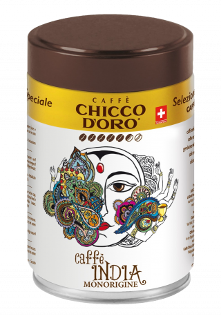 Chicco d'Oro Мелена кава Індія 250 грамів у бляшанці, фото 1