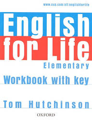 English for Life Elementary Workbook with key