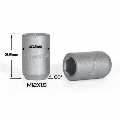 ГАЙКА ВШ DACROMET М12мм*1.5 мм L32