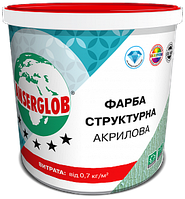 Фарба структурна акрилова Anserglob - 7 кг