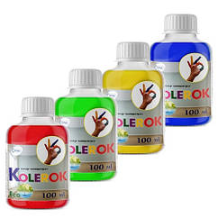 Колір-концентрат барбник для фарби KOLEROK 100 мл Жовтий №2