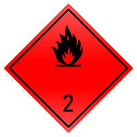 Знак небезпеки - Світловідбивна наклейка