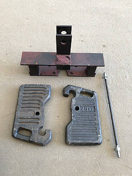 Кронштейн (рамка) передніх вантажів (противаїв) МТЗ-80/82 70-4235020-01 посилена