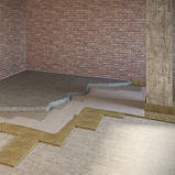 Акустична мінеральна вата AcousticWool Sonet F (Floor) для підлоги 1000*600*20 мм (6кв.м/уп), фото 9