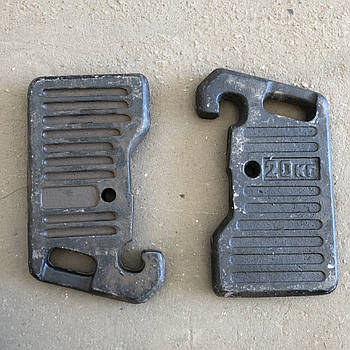 Противага (вантаження) передній МТЗ-80/82 (20кг точна вага) 70-4235011