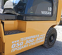 Газовий вилковий навантажувач 1,8 тонн Nissan P1D1A18LT б/у, фото 3