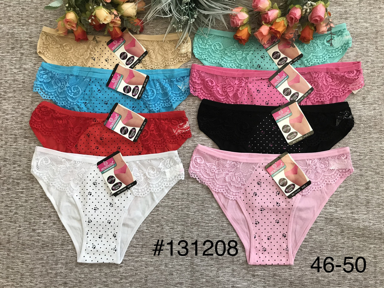 Труси з лапками та вставками з боків