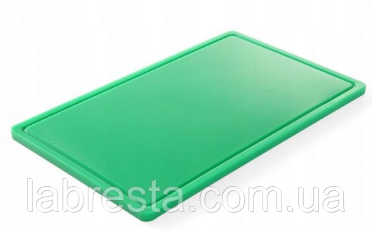 Дошка обробна Hendi 826034 HACCP GN 1/1 - зелена