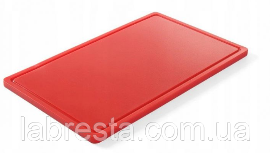 Дошка обробна Hendi 826010 HACCP GN 1/1 - червона