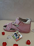 Босоніжки для дівчинки рожеві р. 25,26 ТМ Шалунішка, фото 2