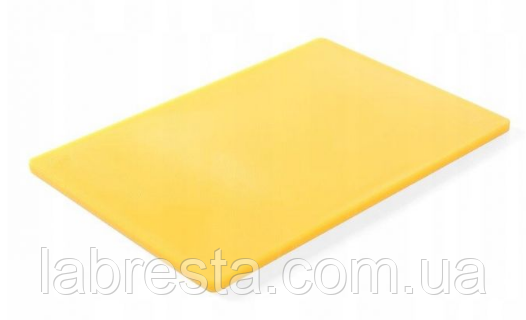 Дошка обробна Hendi 825563 HACCP 450x300x12,7 мм - жовта