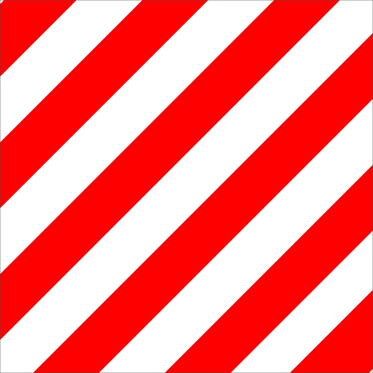 Негабаритний вантаж (табличка на ПВХ світловідбивна 400х400 мм), фото 1