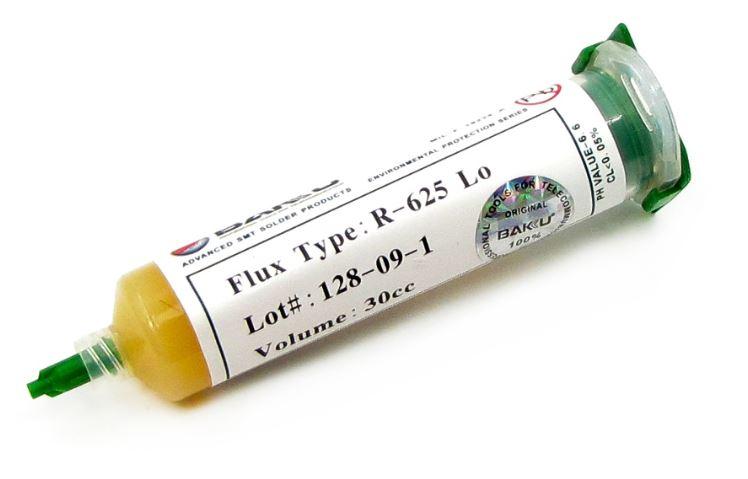 Флюс-паста BAKU R-625 Lo 12 мл. у шприці, безвідмивна