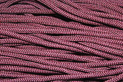 Шнур круглий м'який поліестер 5мм слива моток 200м