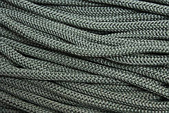 Шнур круглий м'який поліестер 5мм хакі моток 200м