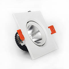 LED світильник стельовий білий 5W кут повороту 45° 4100К EH-CLM-02 ElectroHouse