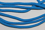 Шнур круглий м'який поліестер 5мм бірюза моток 200м, фото 2