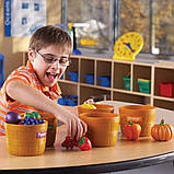 Набір для сортування фрукти й овочі Фермерський ринок Learning Resources Farmer'sMarket, фото 8