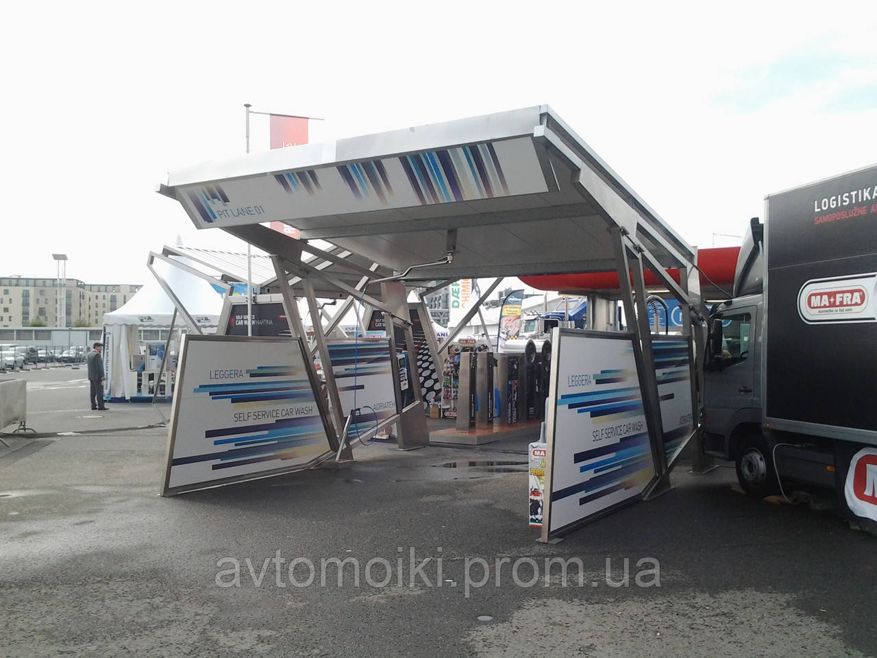 Каркас конструкция мойки самообслуживания CAR WASH SELF SERVICE - фото 4 - id-p1173073259