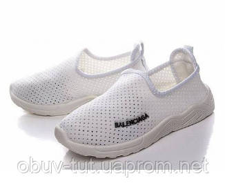 Нові дитячі та підліткові сліпони Violeta K203-7 white, розмір 25-30
