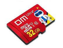 MicroSDHC 32GB class 10 карта пам'яті 32 гб 10 клас Ultra+ (microSD) DM USH-1