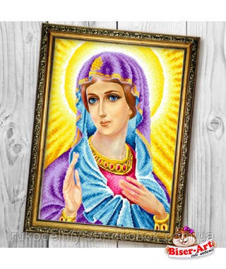 Схема для вишивки бісером (хрестиком) Бисер-Арт «О Тебе Молюсь (630)», фото 1