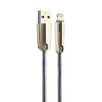 USB кабель Hoco U35 lightning (1200mm), 2, 4A серебро