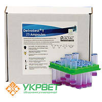 Тест для визначення антибіотиків і сульфамідних речовин у молоці Delvotest T