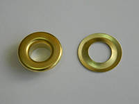 Блочка с кольцом 10 мм ( №24 ) - золото